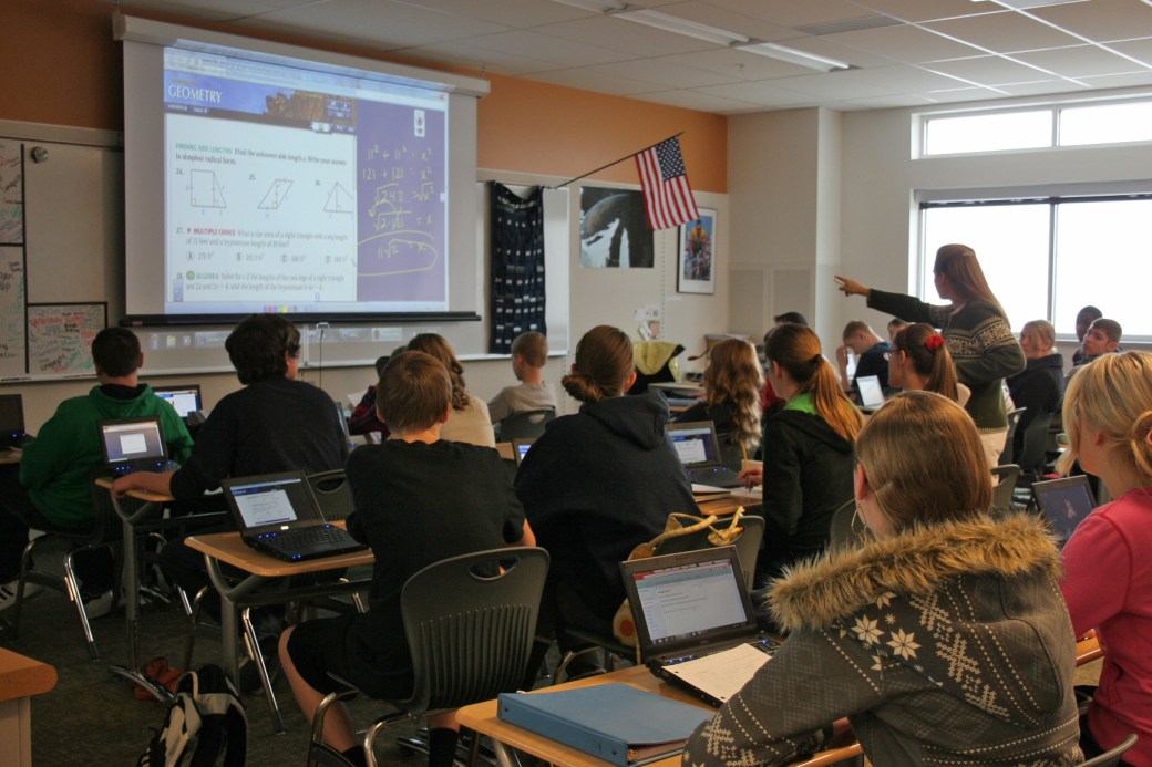 Centennial Jr. High Tech Visit 15